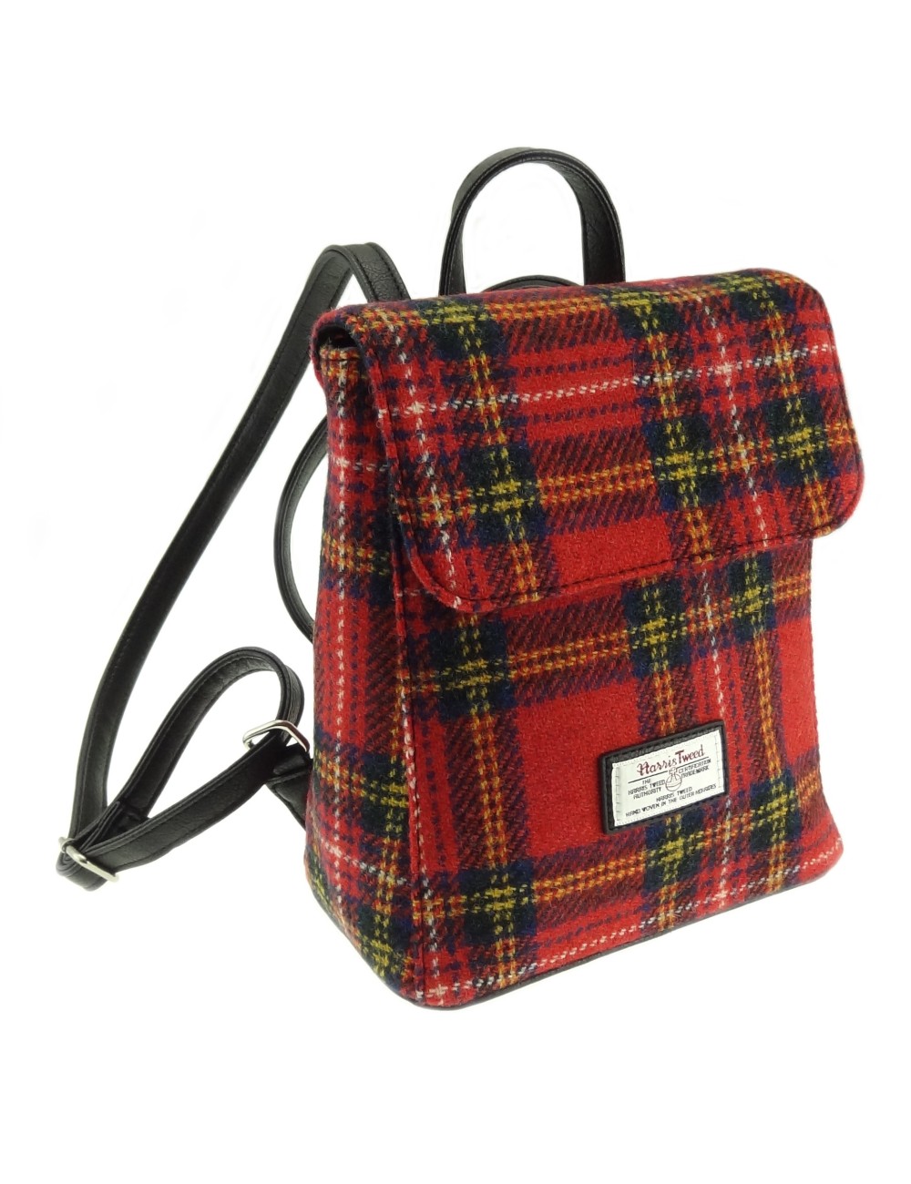 Rucksack 'Tummel' Harris Tweed - Royal Stewart Tartan