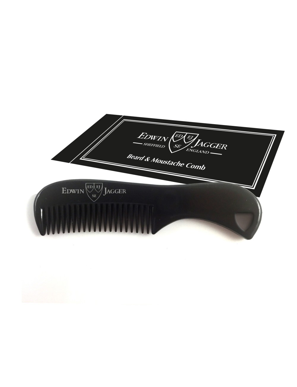 Beard and Moustache Comb Black
