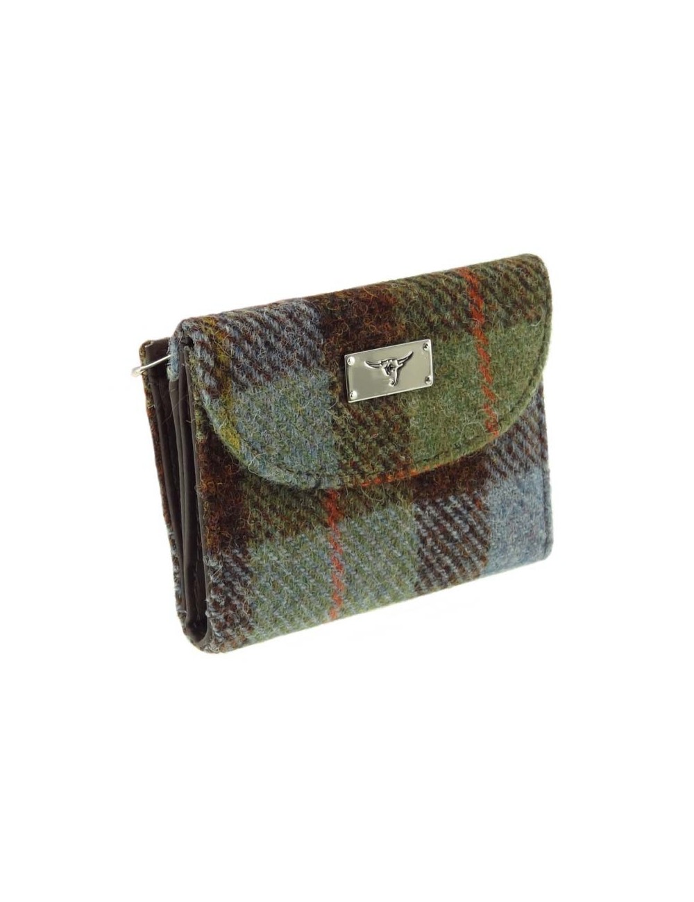 Portemonnaie 'Jura' Harris Tweed - Mac Leod Tartan
