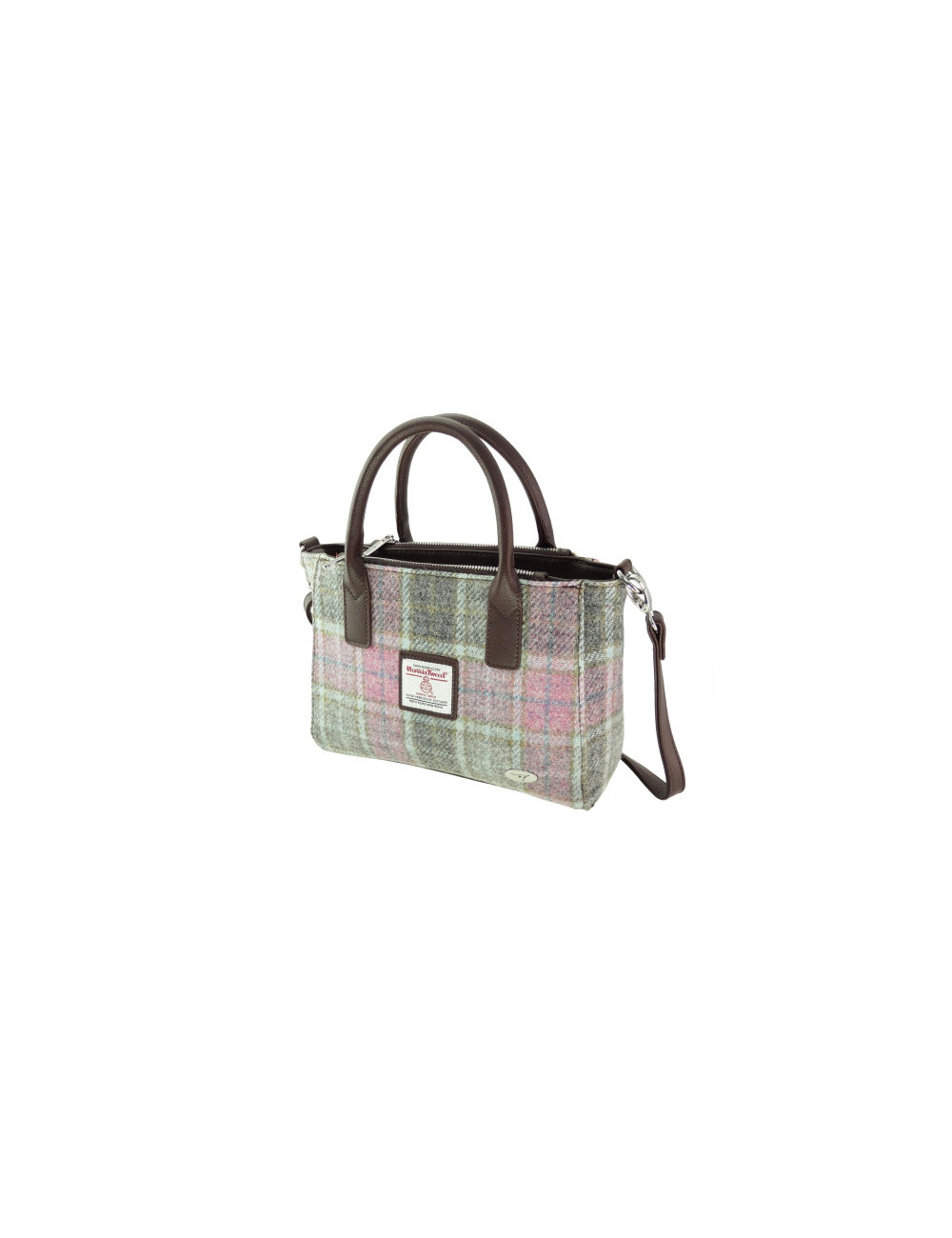 Handtasche 'Tote' Harris Tweed - Soft Pink Buchanan