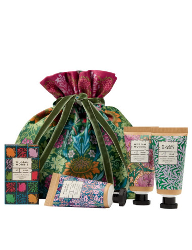 Sunflower Swan - Velvet Pouch