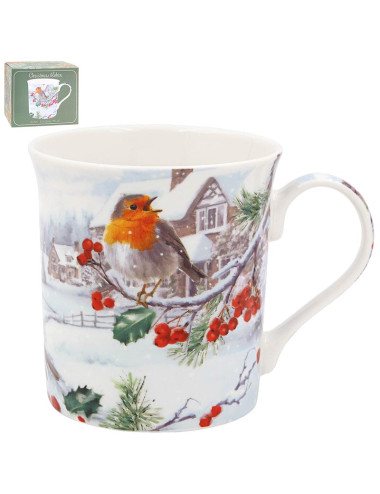 Christmas Robin - Tasse...