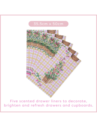 Sweet Pea & Honeysuckle Schrankpapier