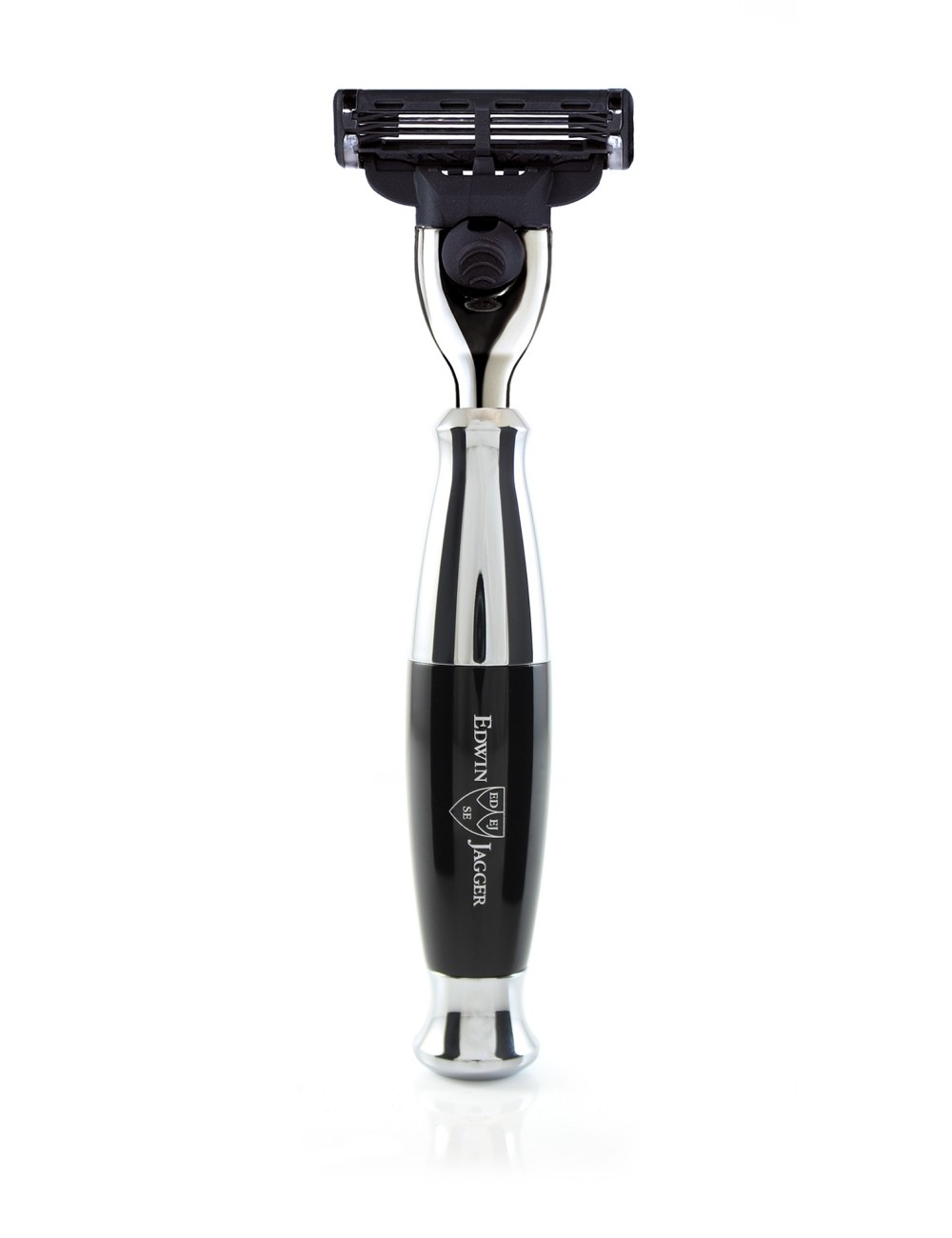 Edwin Jagger Premium Razor Mach 3 Ebony