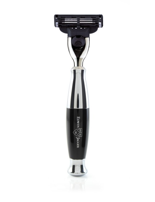 Edwin Jagger Premium Razor Mach 3 Ebony