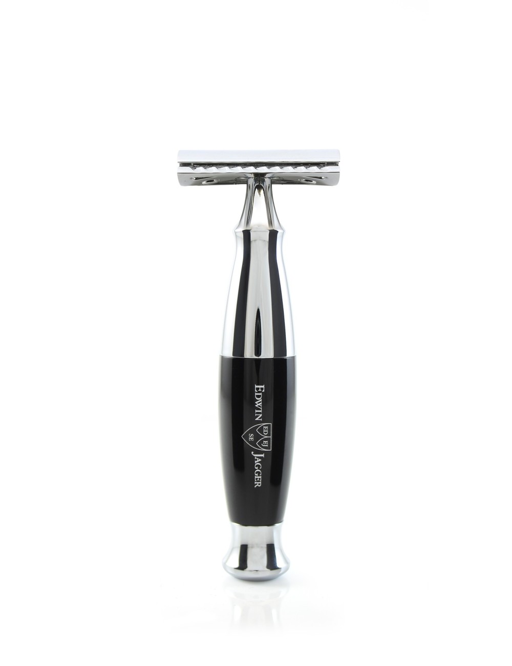 Double Edged Safety Razor Chrome / Ebony