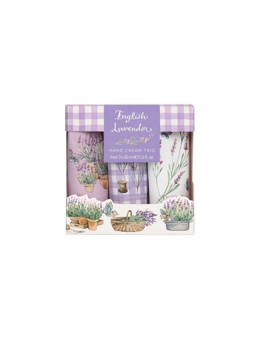 RHS Lavender Garden - Hand Cream 3x30ml