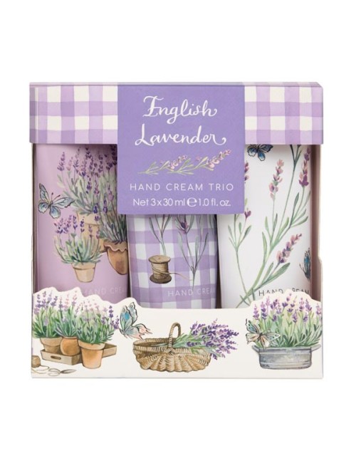 RHS Lavender Garden - Hand Cream 3x30ml