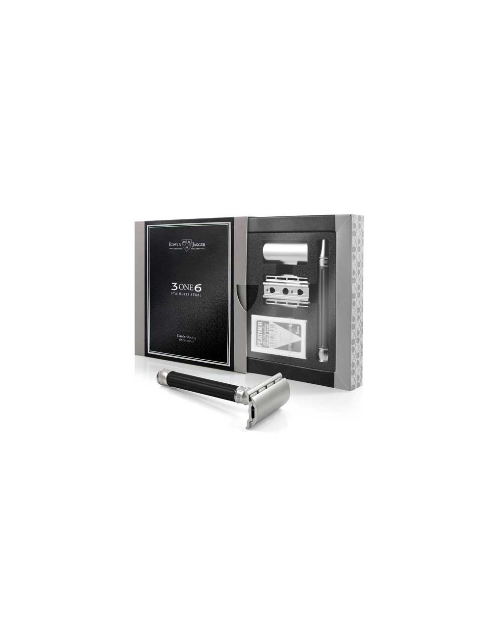 3ONE6 Double Edge Safety Razor - Black