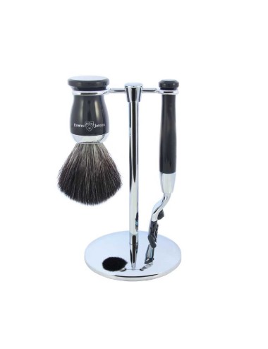 Rasierset 3-Teilig ebony, Gillette Mach3