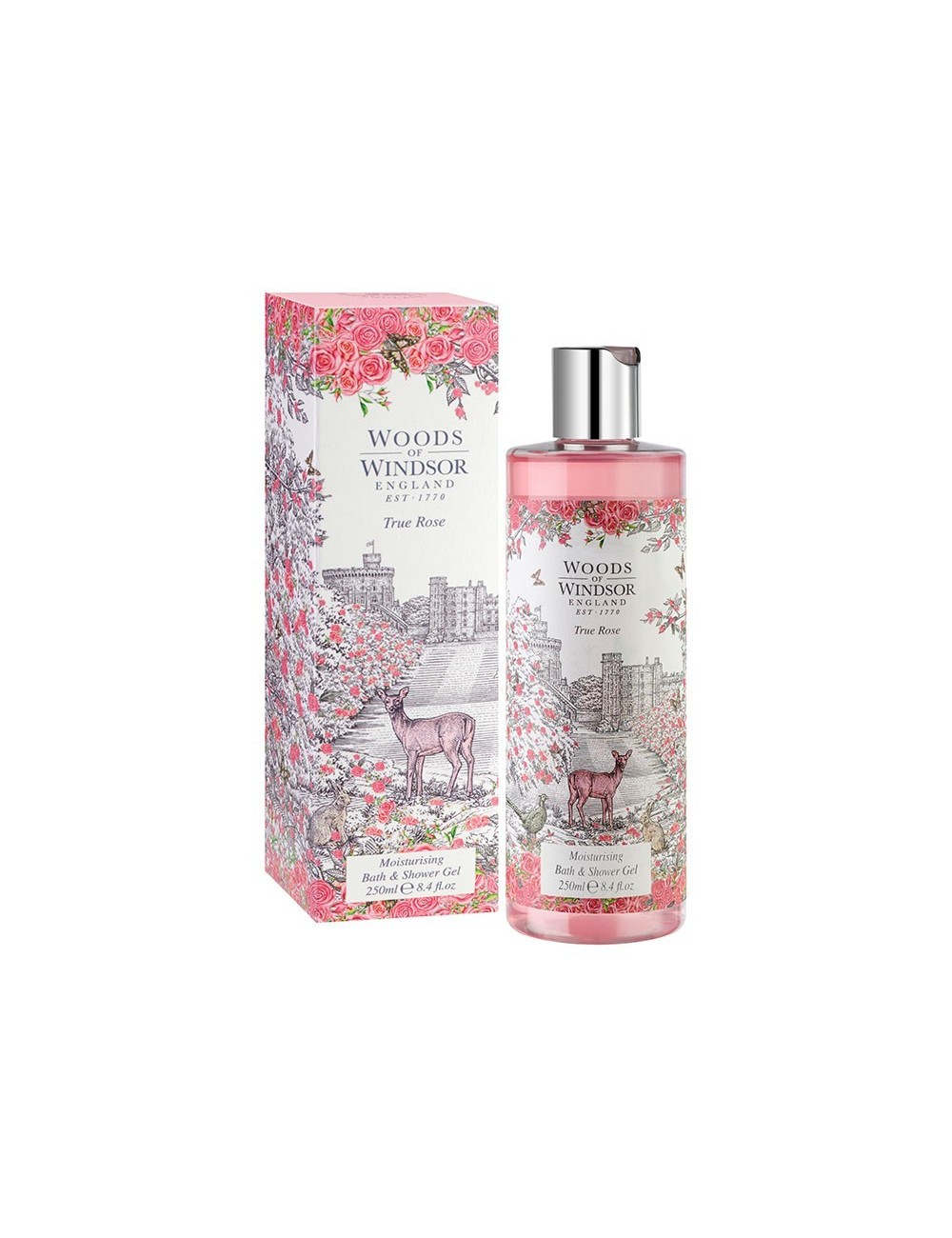 Gel doccia True Rose 250ml