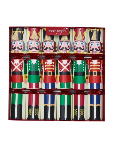Christmas Crackers Box 6stk - Racing Nutcracker