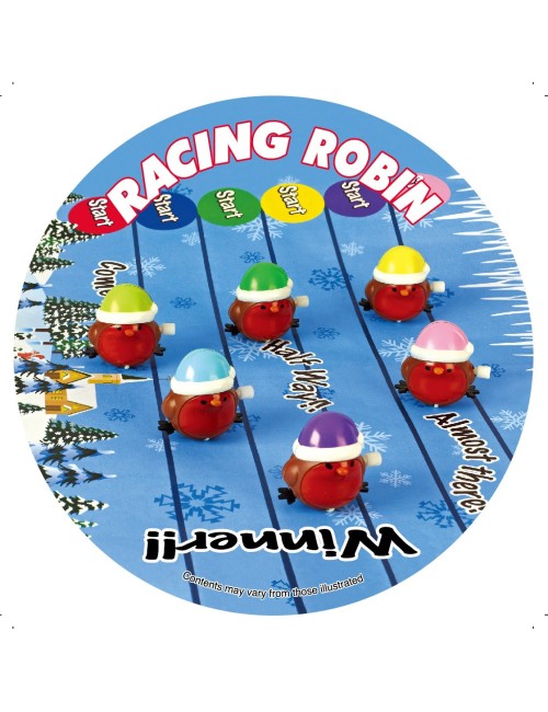 Christmas Crackers Box 6stk - Racing Robin