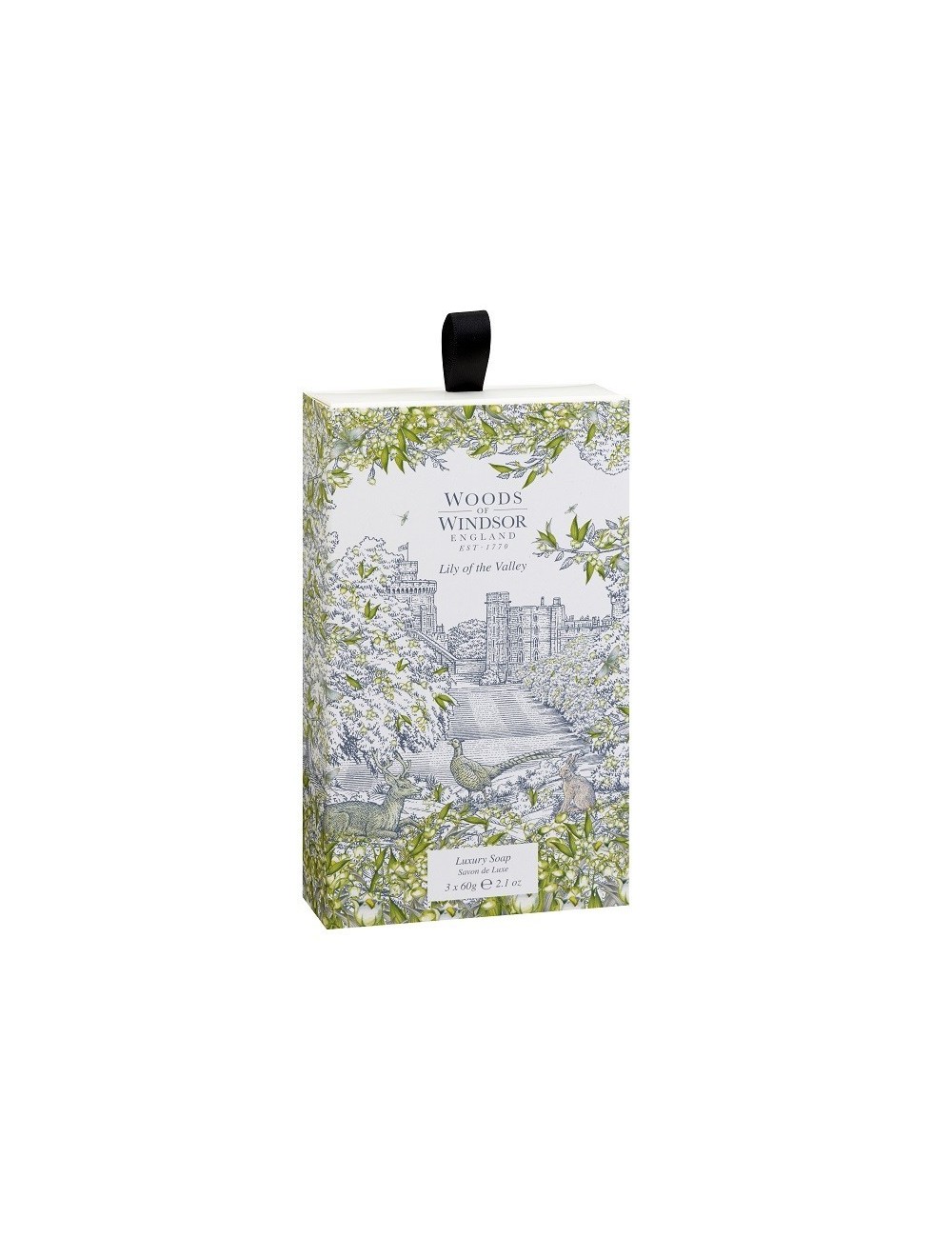 Lily of the Valley Soaps 3x60g
