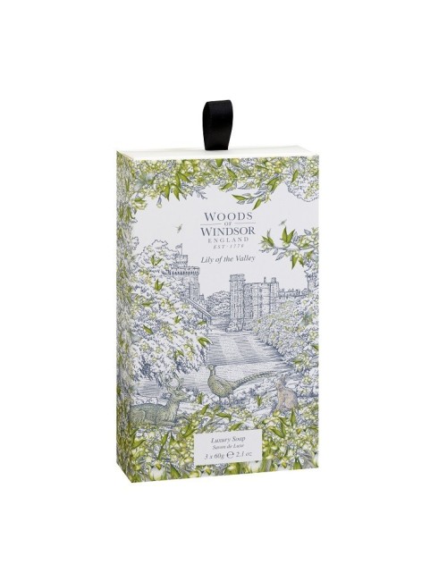 Lily of the Valley Soaps 3x60g
