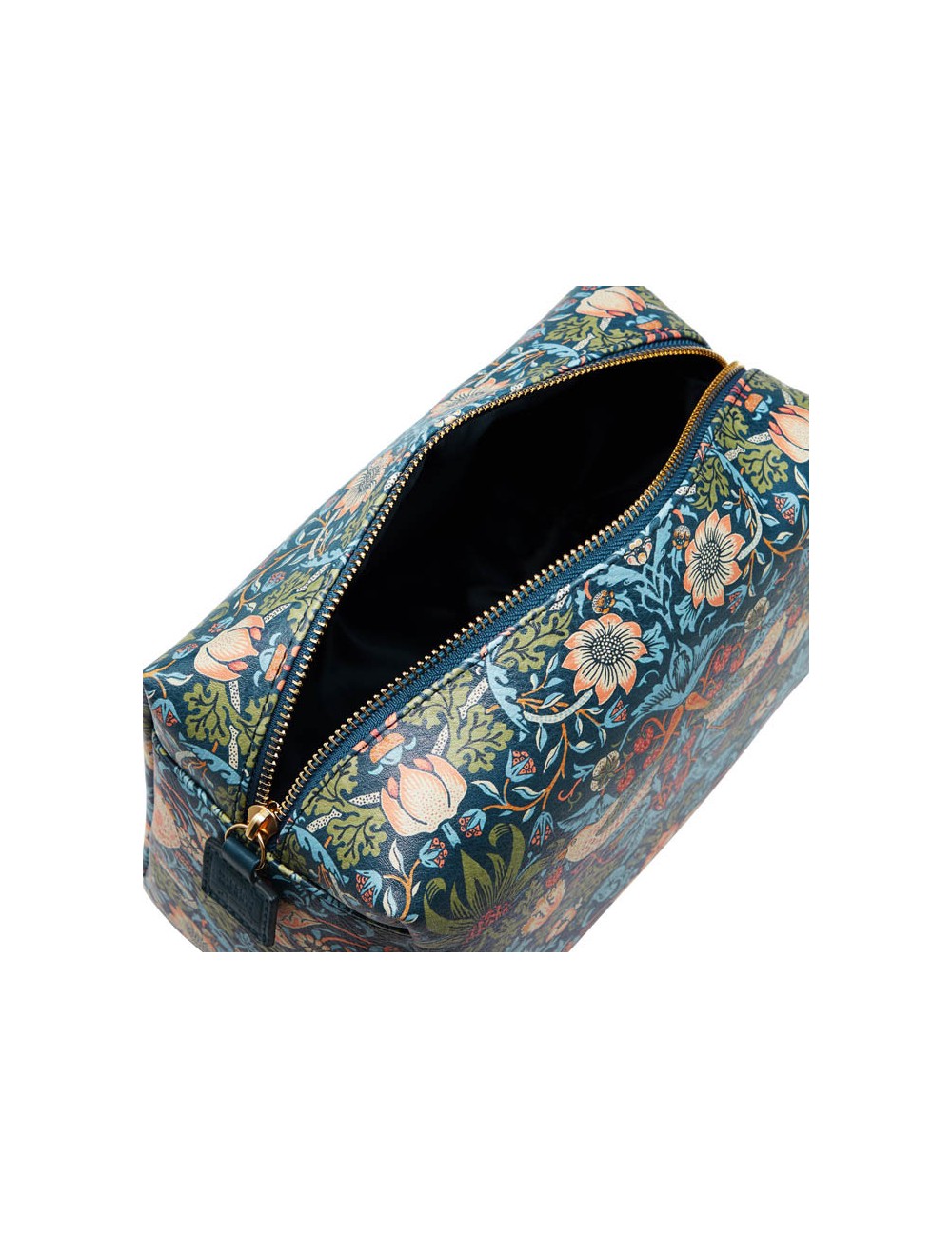 Strawberry Thief - Large Wash Bag (blue)