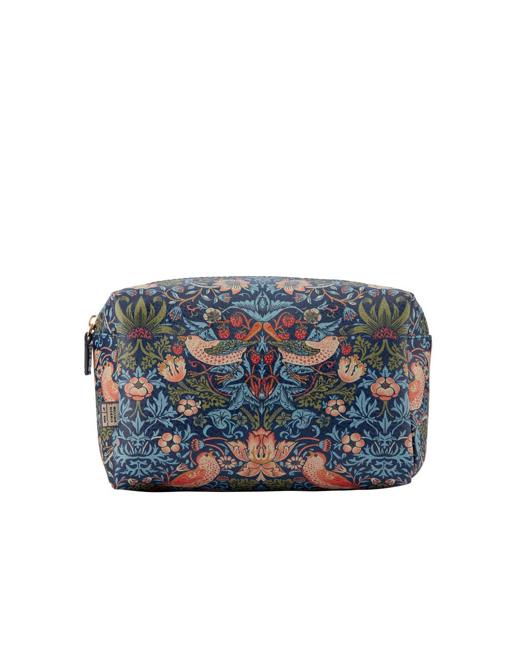 Strawberry Thief - Large Wash Bag (blue)