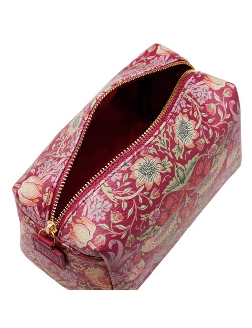 Strawberry Thief - Medium Wash Bag Red