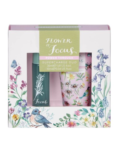 Flower Of Focus - Duo gel profumato e crema per le mani