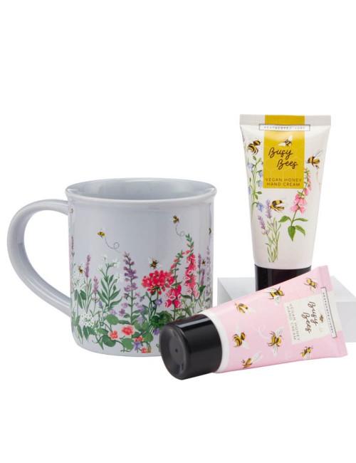 Busy Bees - Crema mani & Mug Set
