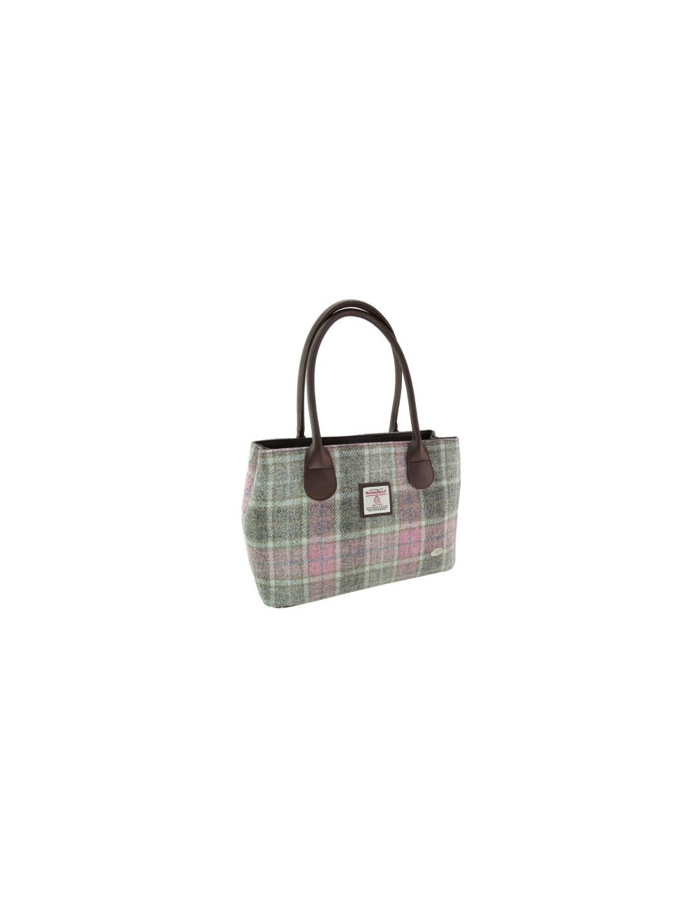 Borsa 'Classic' - Harris Tweed Soft Pink Buchanan