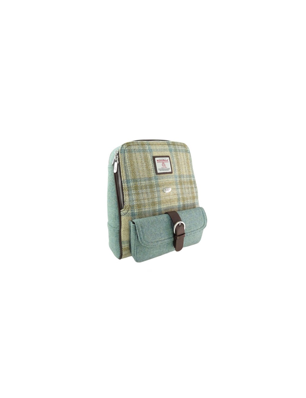 Sac à dos 'Naver' Harris Tweed - Beige Stewart