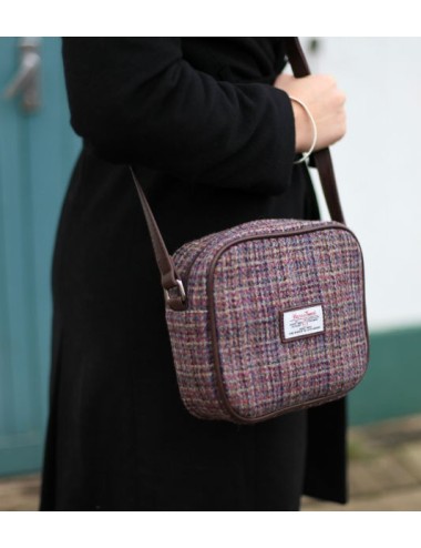 Borsa 'Almond' Harris Tweed - Beige Stewart