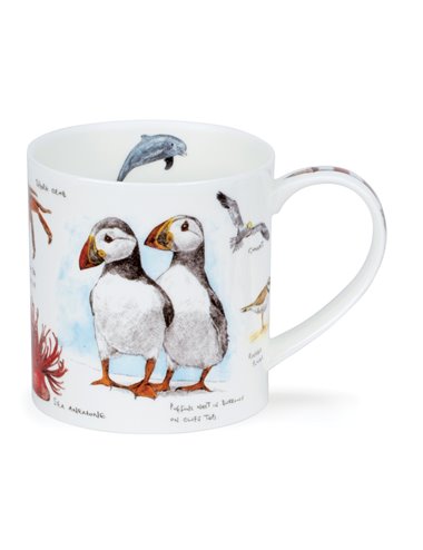 Tasse Orkney Seaside Notebook Puffin 0.35l