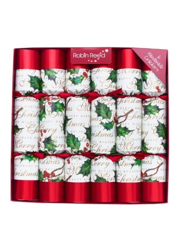 Christmas Crackers Box 12stk - Bows Berries