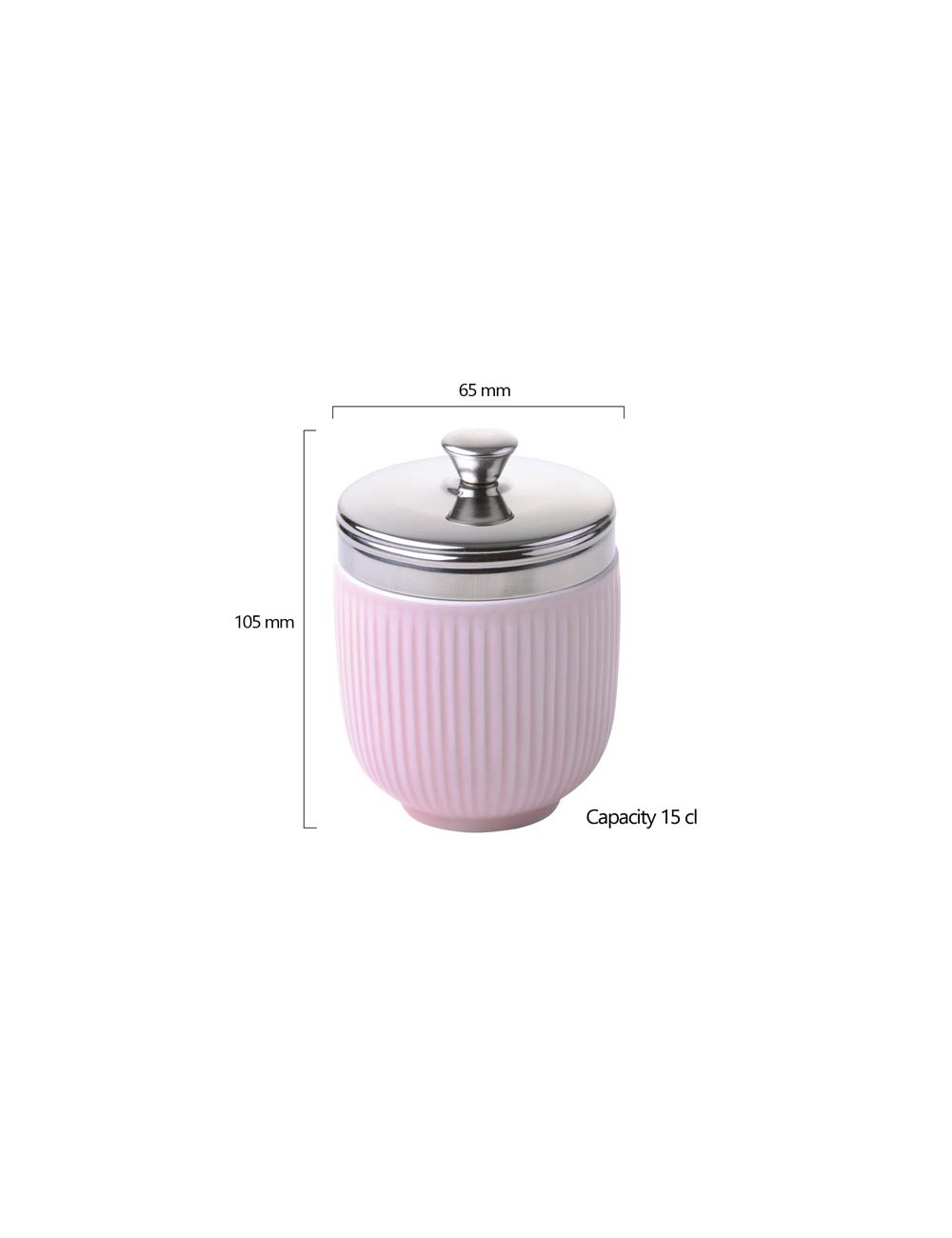 Egg Coddler - Celadon Pink