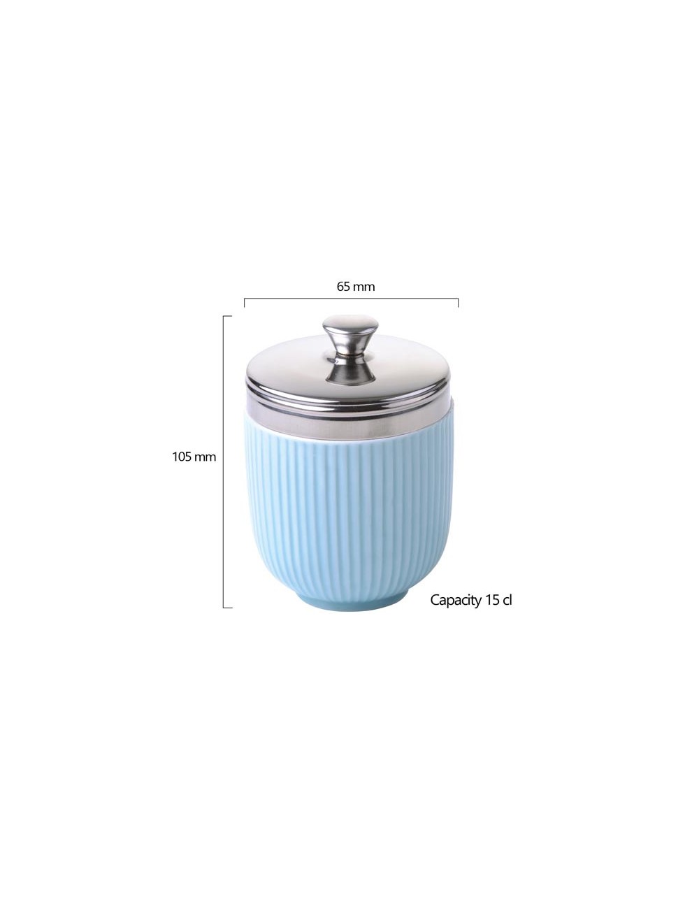 Egg Coddler - Celadon Blue