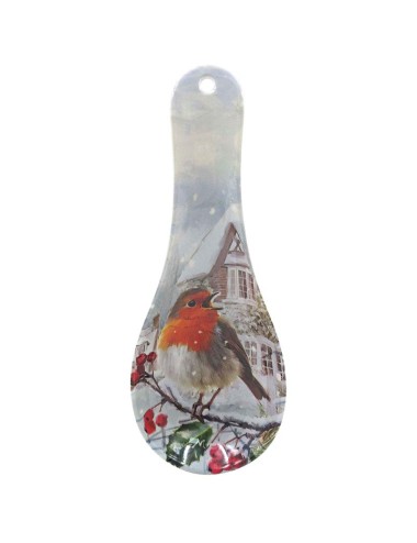 Christmas Robin - Spoonrest