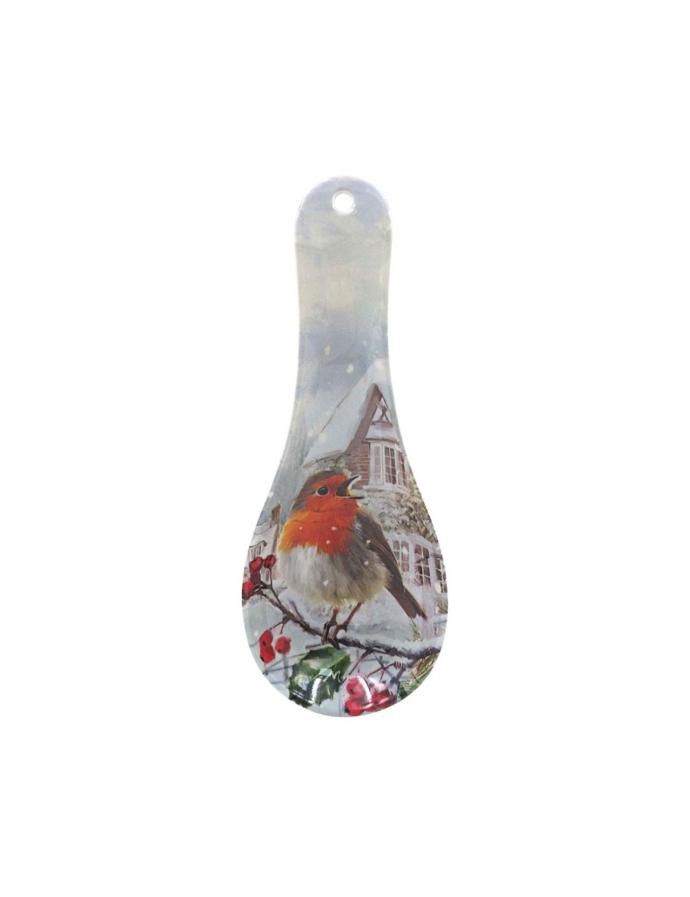 Christmas Robin - Spoonrest