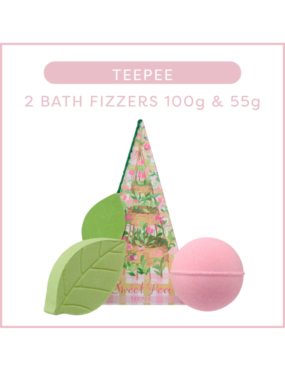 Sweet Pea & Honeysuckle Bathtime Teepee