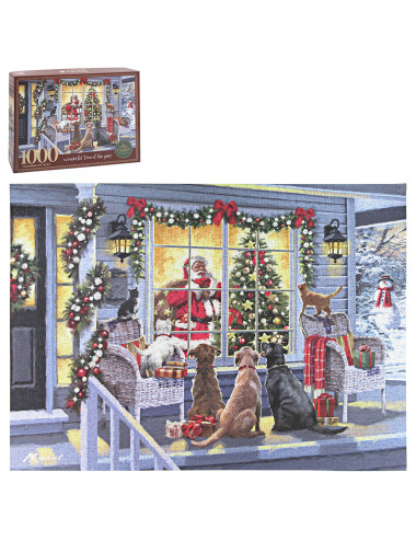Puzzle 1000pc - Cat & Dog