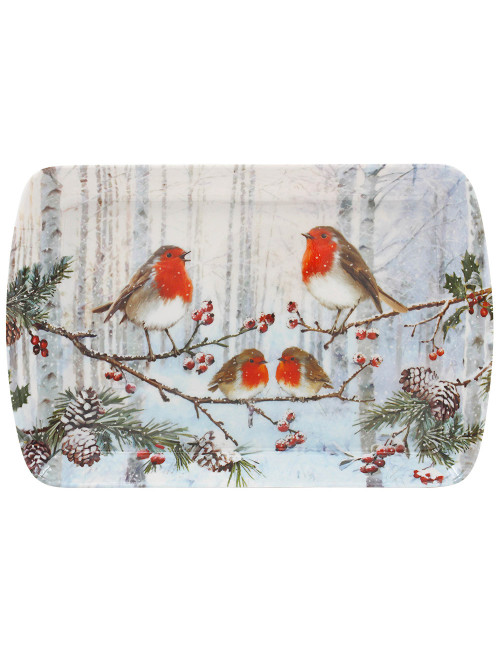 Christmas Robin - Scatter Tray