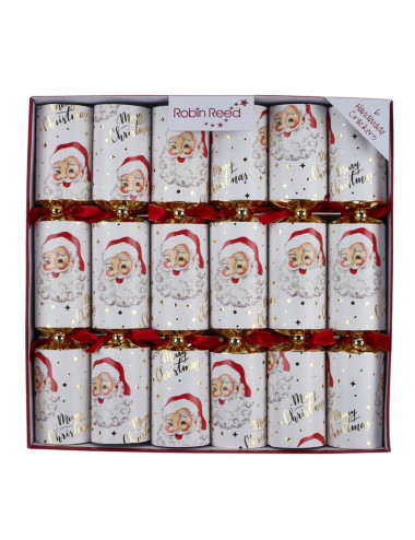 Christmas Crackers Box 6stk - Racing Santa