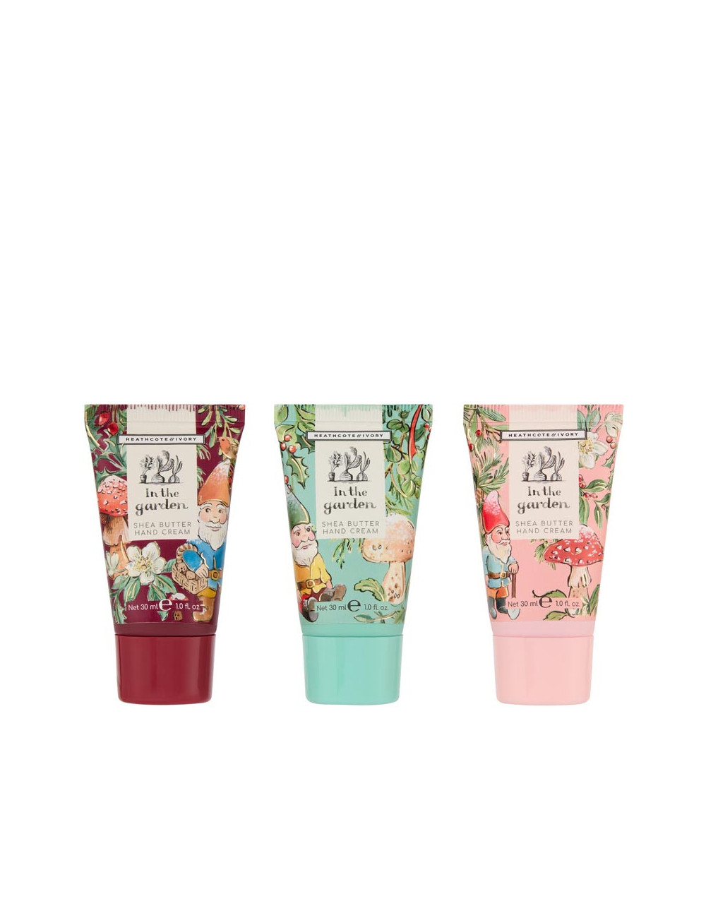 In the Garden – Weihnachtliches Handcreme-Trio 3 × 30 ml