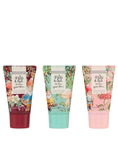 In the Garden – Weihnachtliches Handcreme-Trio 3 × 30 ml