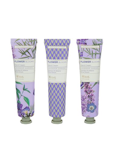 RHS Lavender Garden - Hand Cream 3x30ml