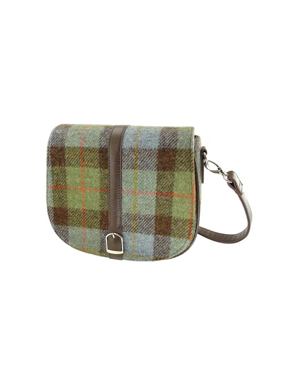 Schultertasche 'Beauly' - Harris Tweed Mac Leod Tartan