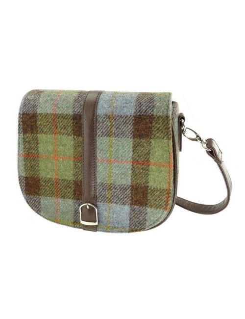 Schultertasche 'Beauly' - Harris Tweed Mac Leod Tartan