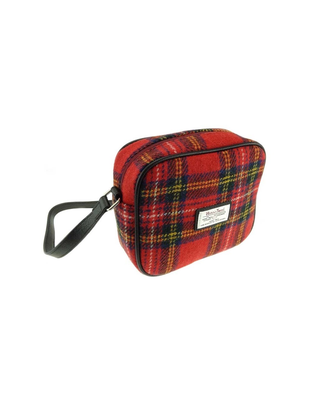 Borsa 'Almond' Harris Tweed - Royal Stewart Tartan